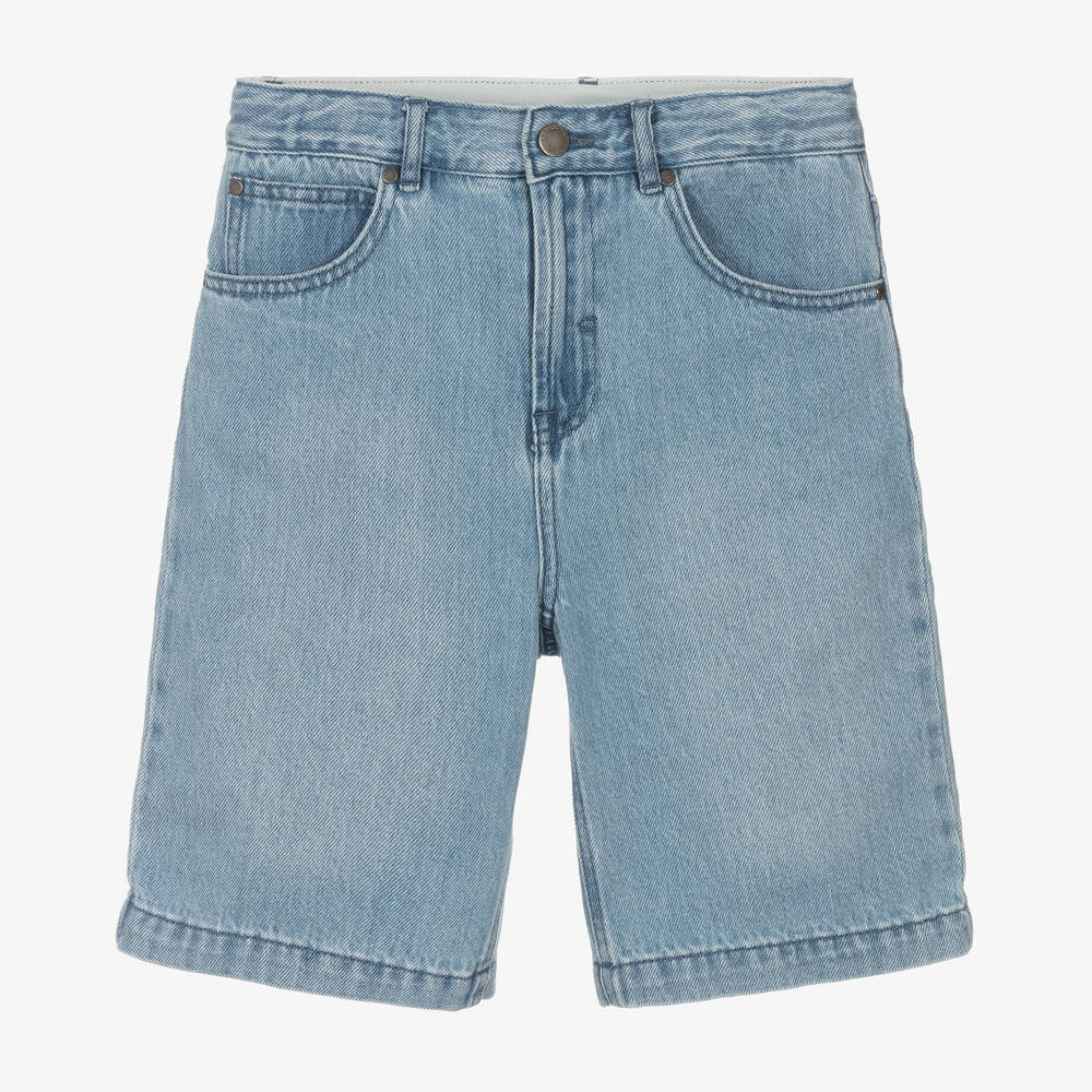 Stella McCartney Kids - Голубые джинсовые шорты | Childrensalon