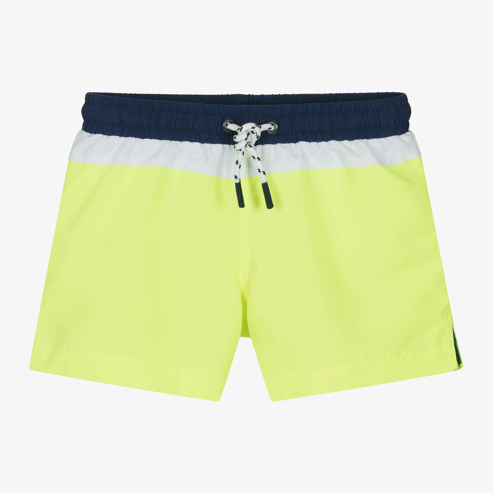 Sunuva - Boys Neon Yellow Swim Shorts | Childrensalon