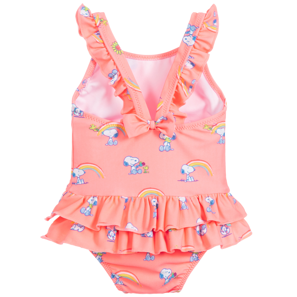 Sunuva - Pink Snoopy Swimsuit (UPF50+) | Childrensalon