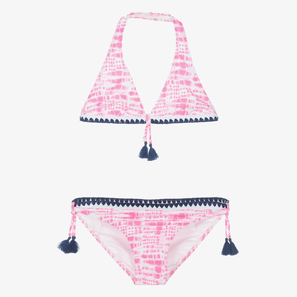 Sunuva Teen Girls Pink Tie-dye Bikini