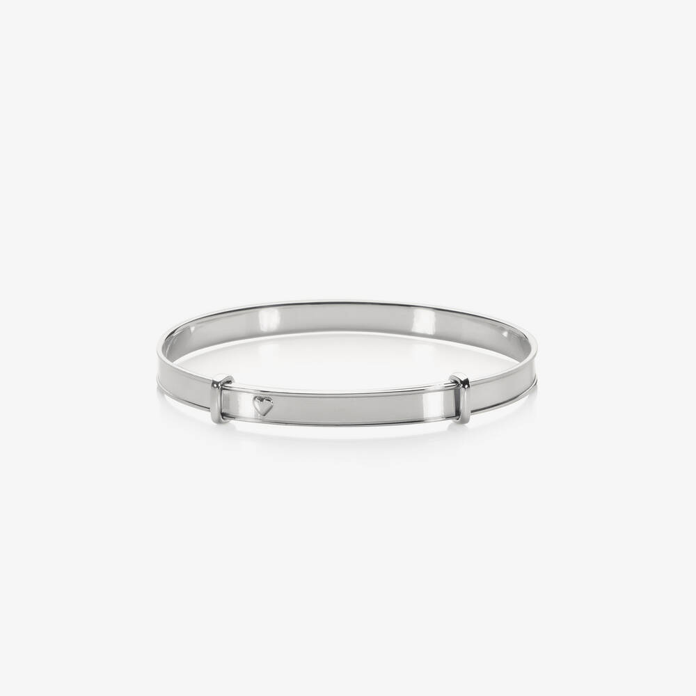 Tales From The Earth - Sterling Silver Extendable Bangle | Childrensalon
