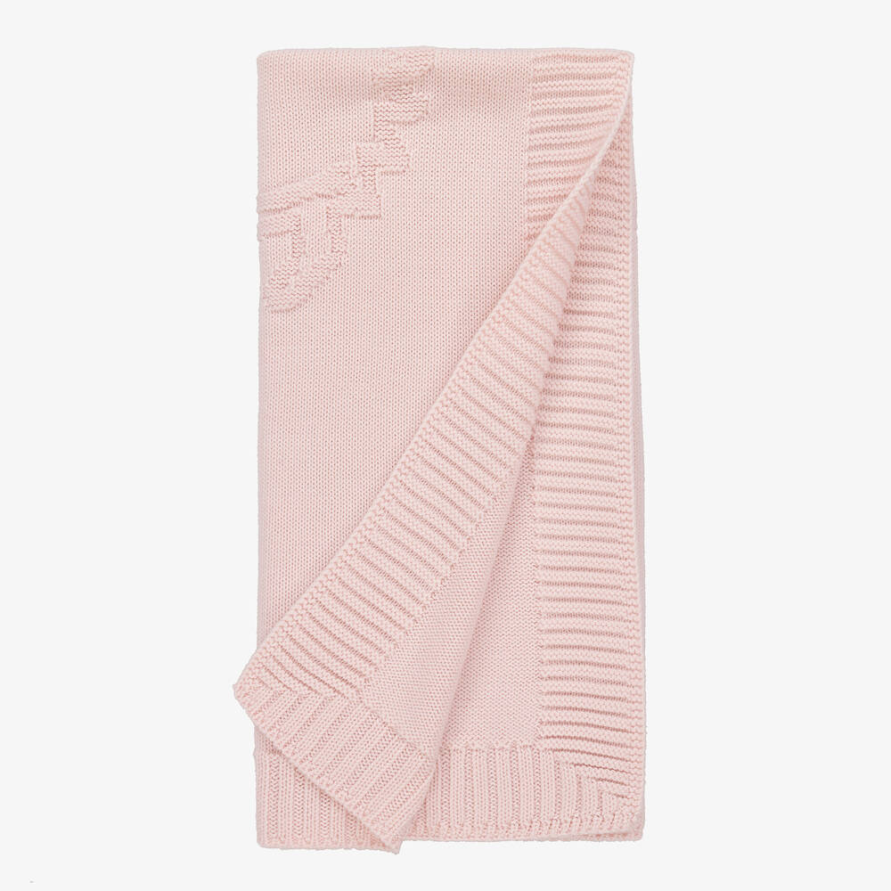 Tartine et Chocolat - Pink Baby Blanket (95cm) | Childrensalon