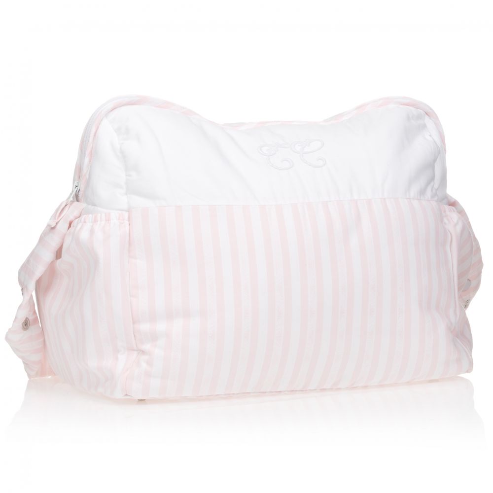 Tartine et Chocolat - Pink Changing Bag Set (37cm) | Childrensalon
