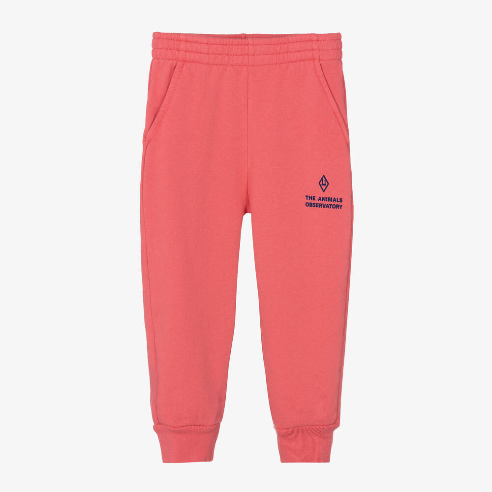 The Animals Observatory Pink Cotton Joggers