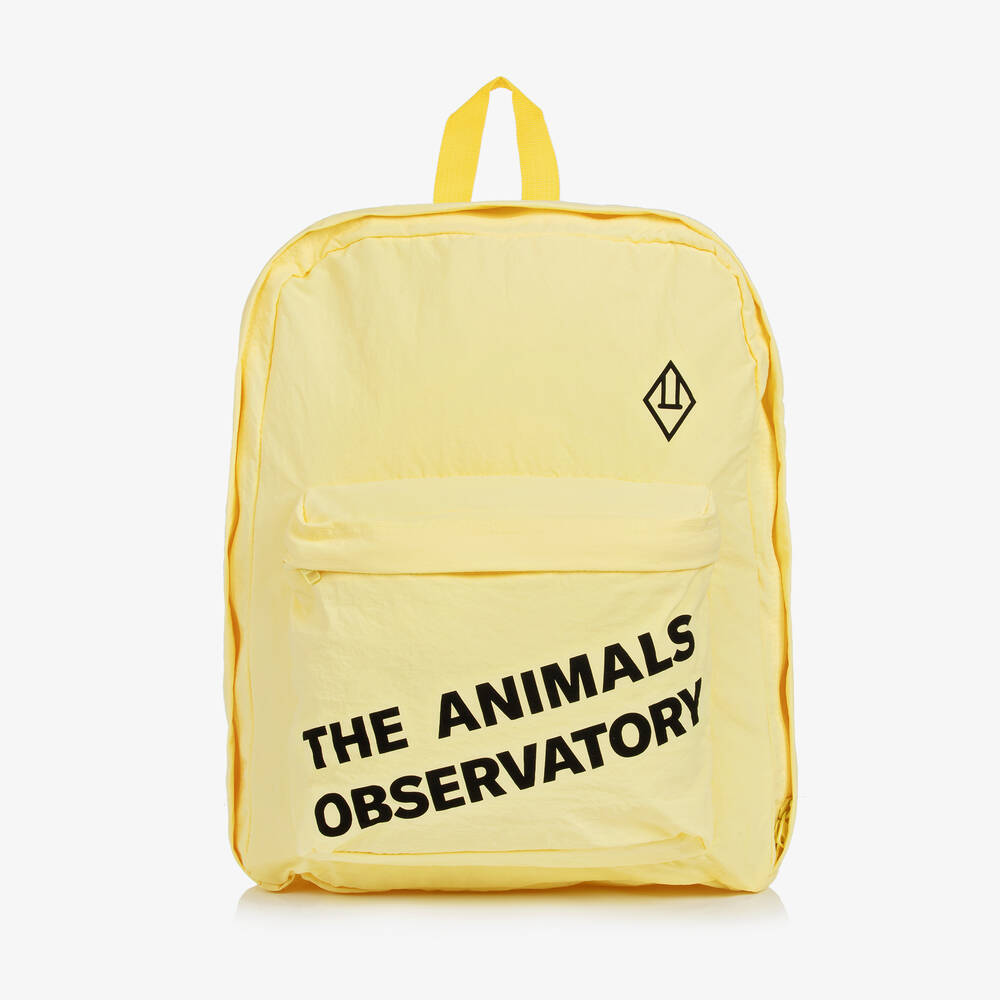 The Animals Observatory Kids' Soft Yellow Backpack (36cm)