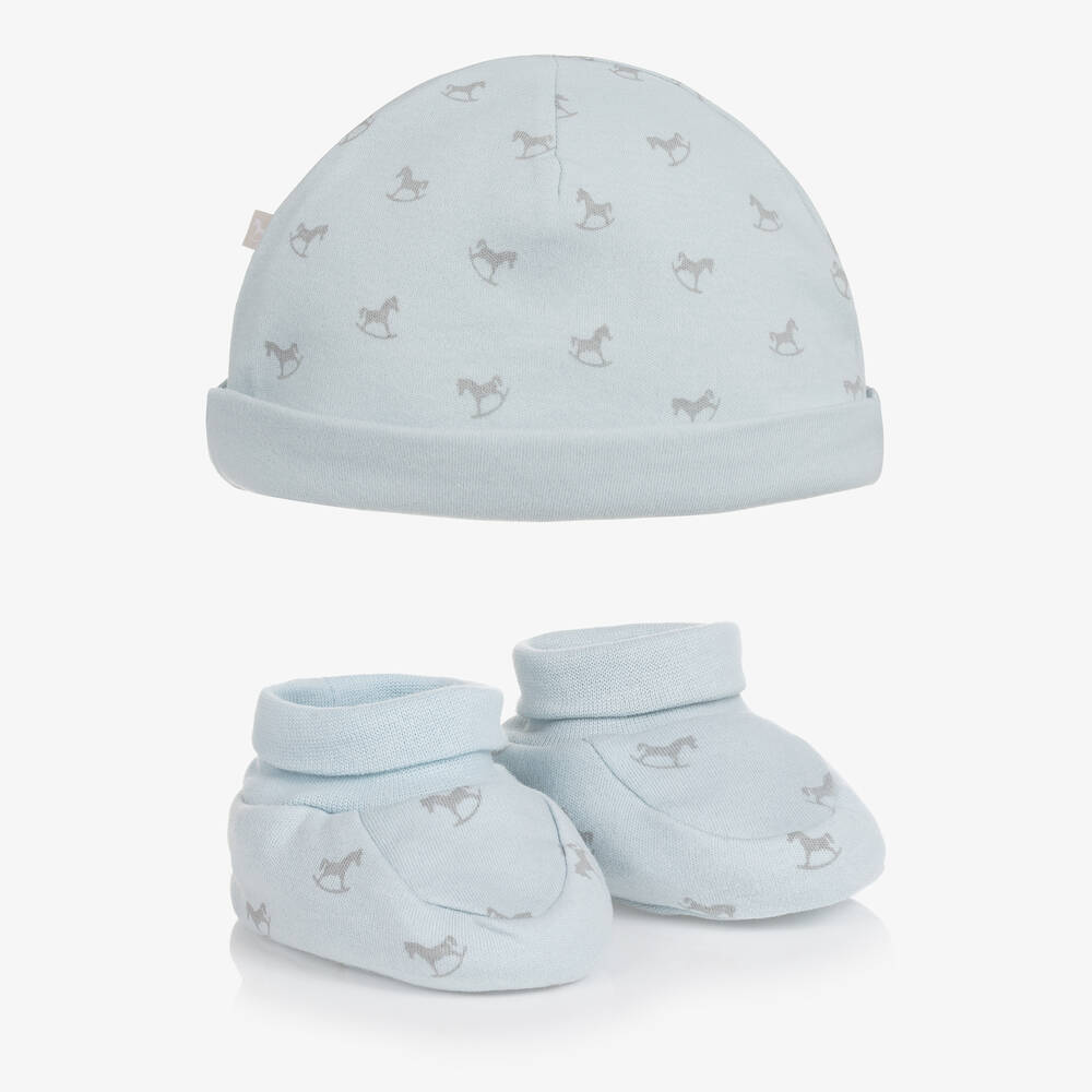 The Little Tailor - Baby Hat & Booties Gift Set | Childrensalon