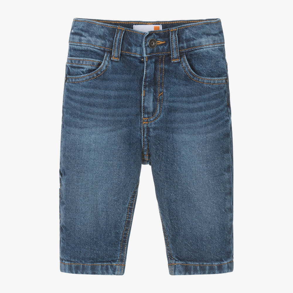 Timberland - Boys Blue Denim Jeans | Childrensalon