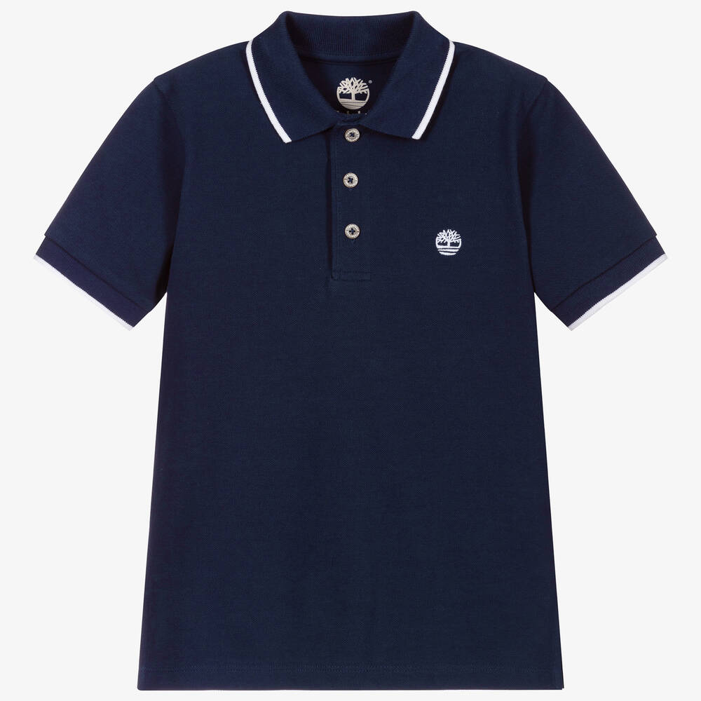 Timberland - Navyblaues Poloshirt für Jungen | Childrensalon