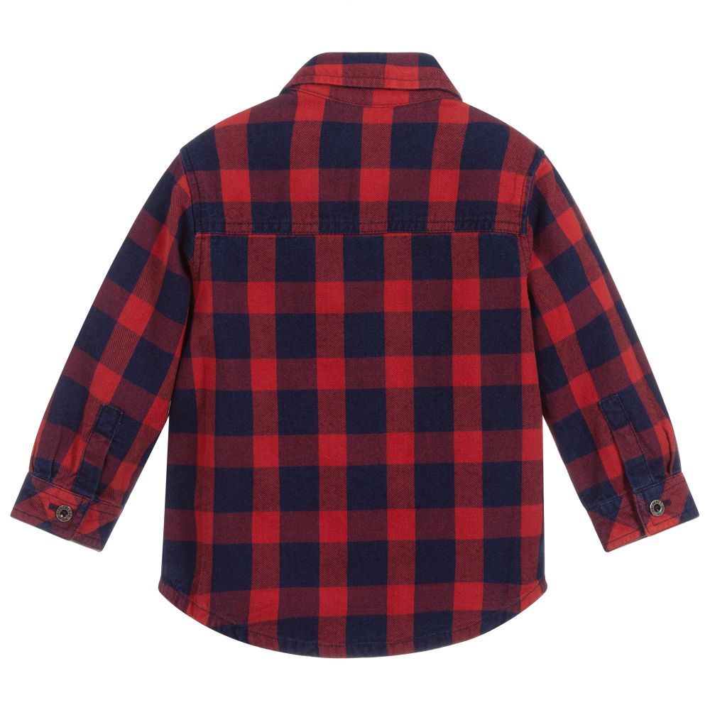 timberland red shirt
