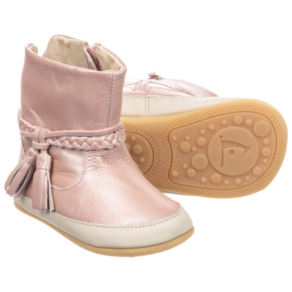 baby boots pink