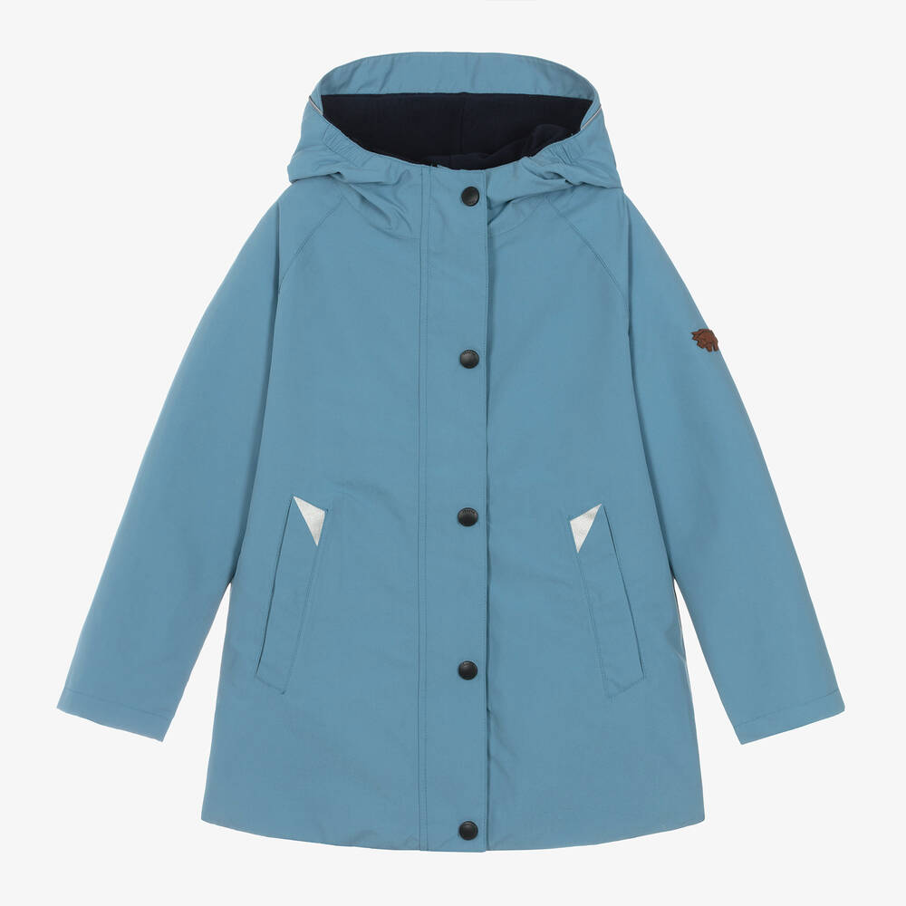 Töastie - Blue Waterproof Raincoat | Childrensalon