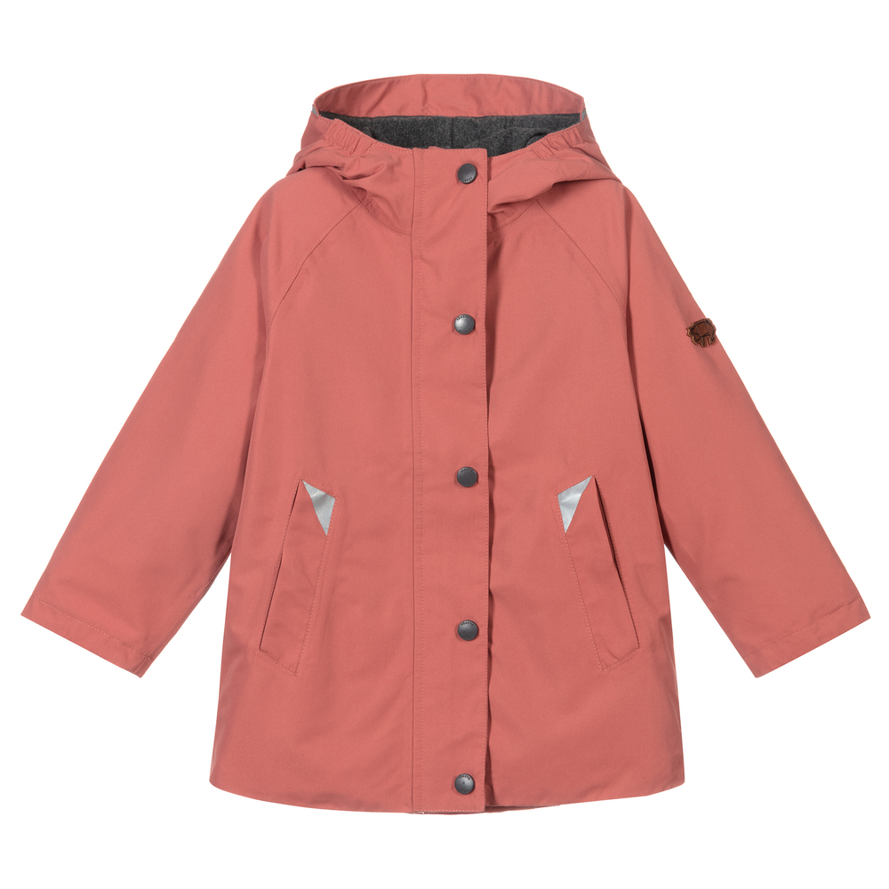 Töastie - Pink Waterproof Raincoat | Childrensalon