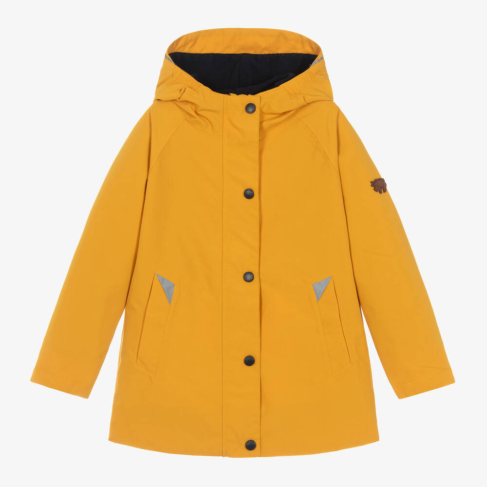 Töastie - Yellow Waterproof Raincoat | Childrensalon