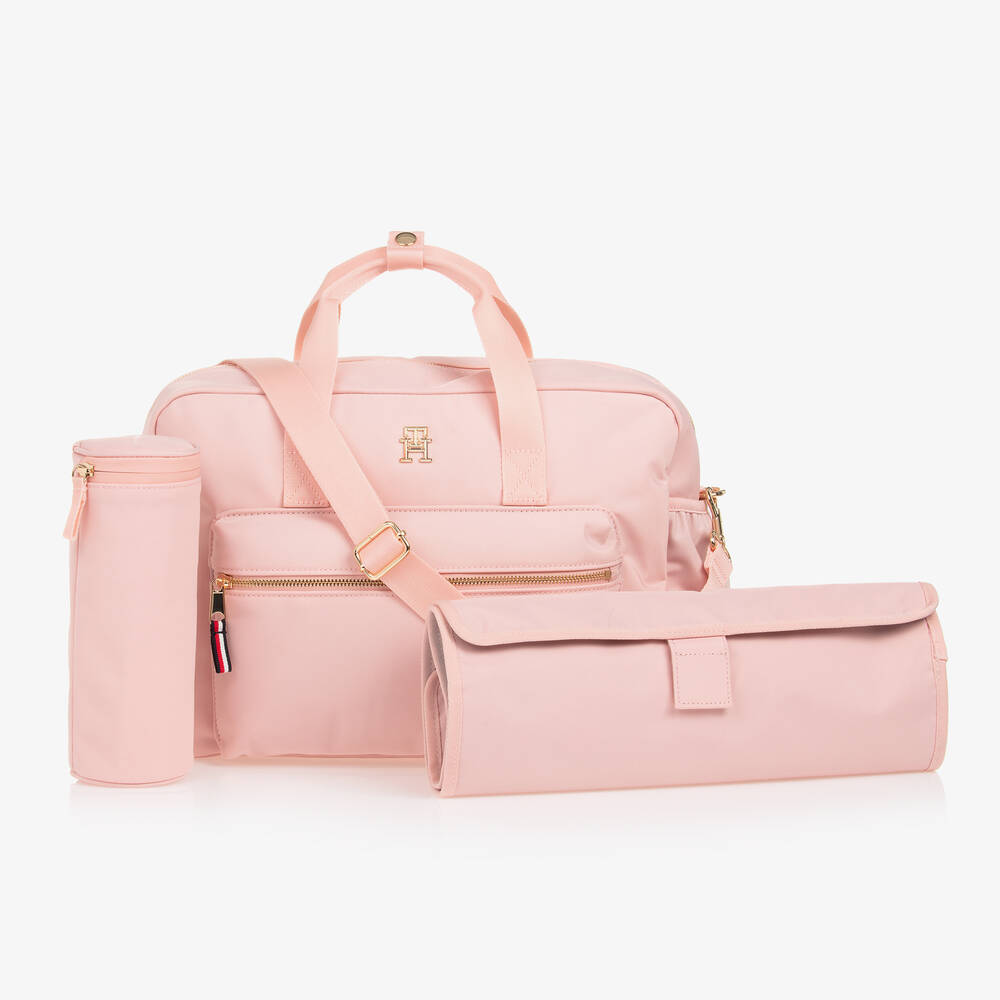 Tommy Hilfiger - Розовая пеленальная сумка (41см) | Childrensalon