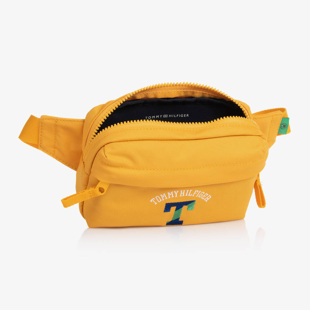 Forslag Også patrulje Tommy Hilfiger - Yellow Varsity Belt Bag (11cm) | Childrensalon