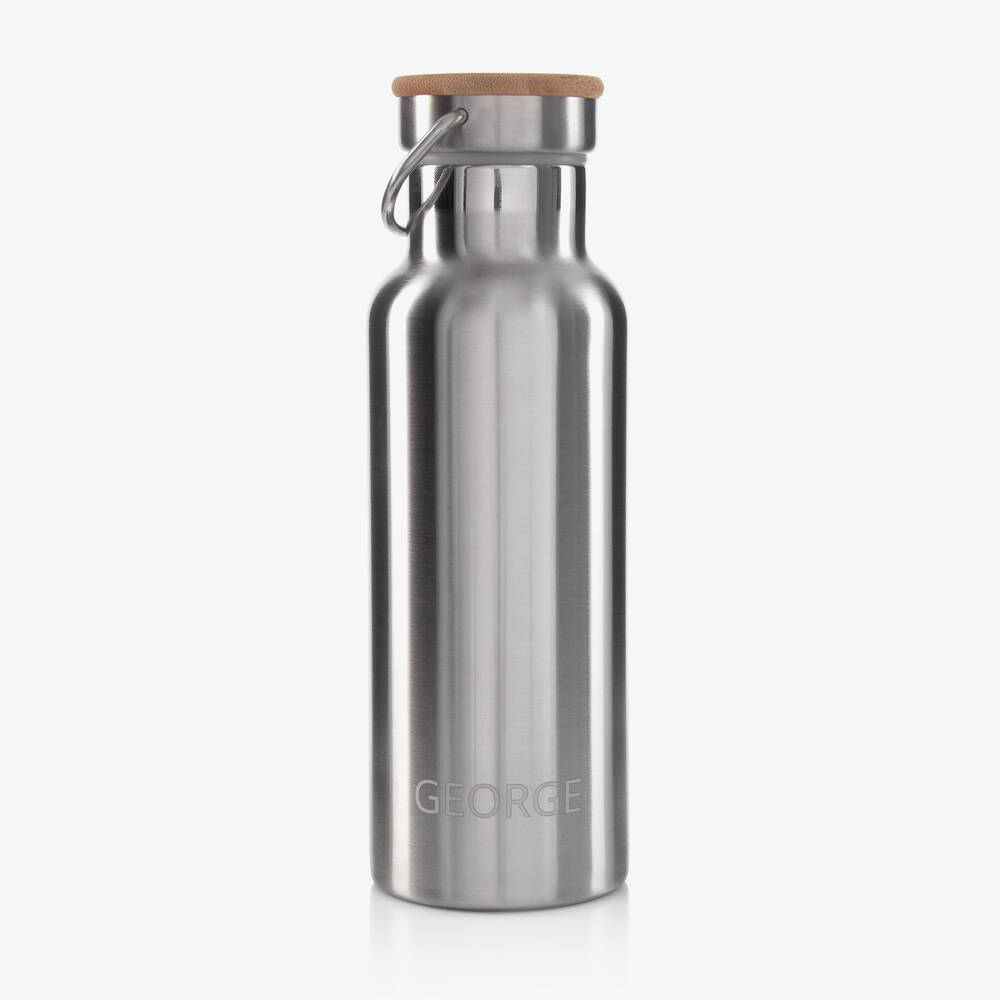 Treat Republic - Personalised Stainless Steel Water Bottle (22cm) | Childrensalon