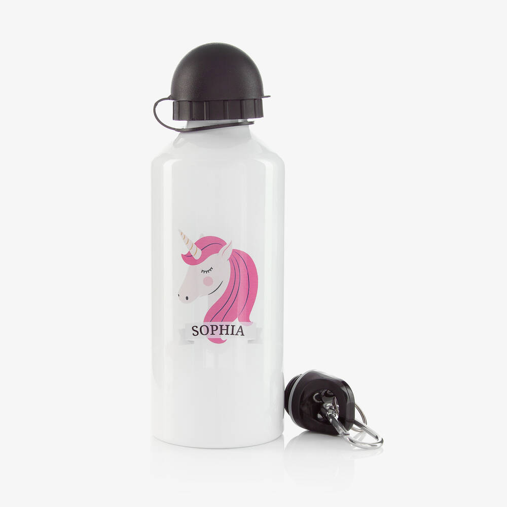 Treat Republic - Personalised Unicorn Water Bottle (20cm) | Childrensalon