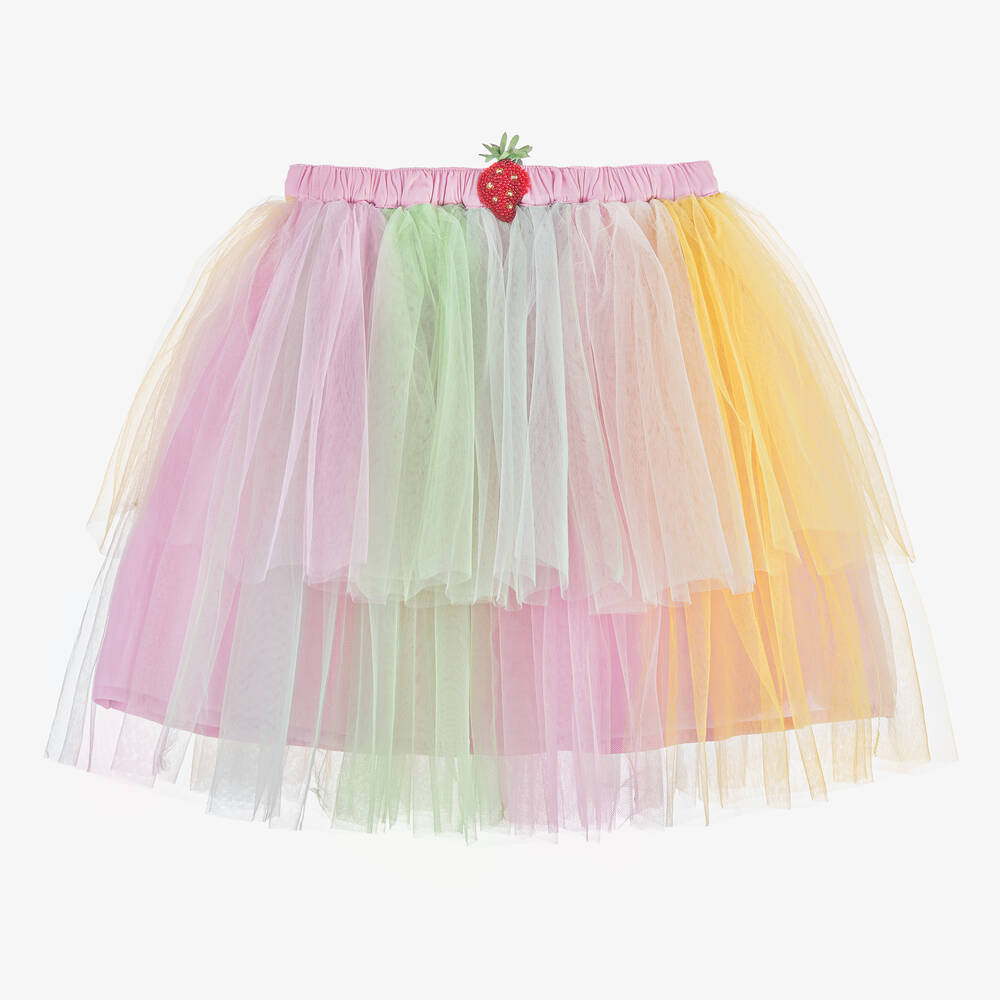 Tutu du Monde - Разноцветная юбка-пачка из тюля для девочек | Childrensalon