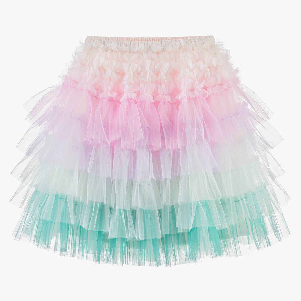 Tutu du Monde - Girls Pink & Blue Tulle Tutu Skirt | Childrensalon