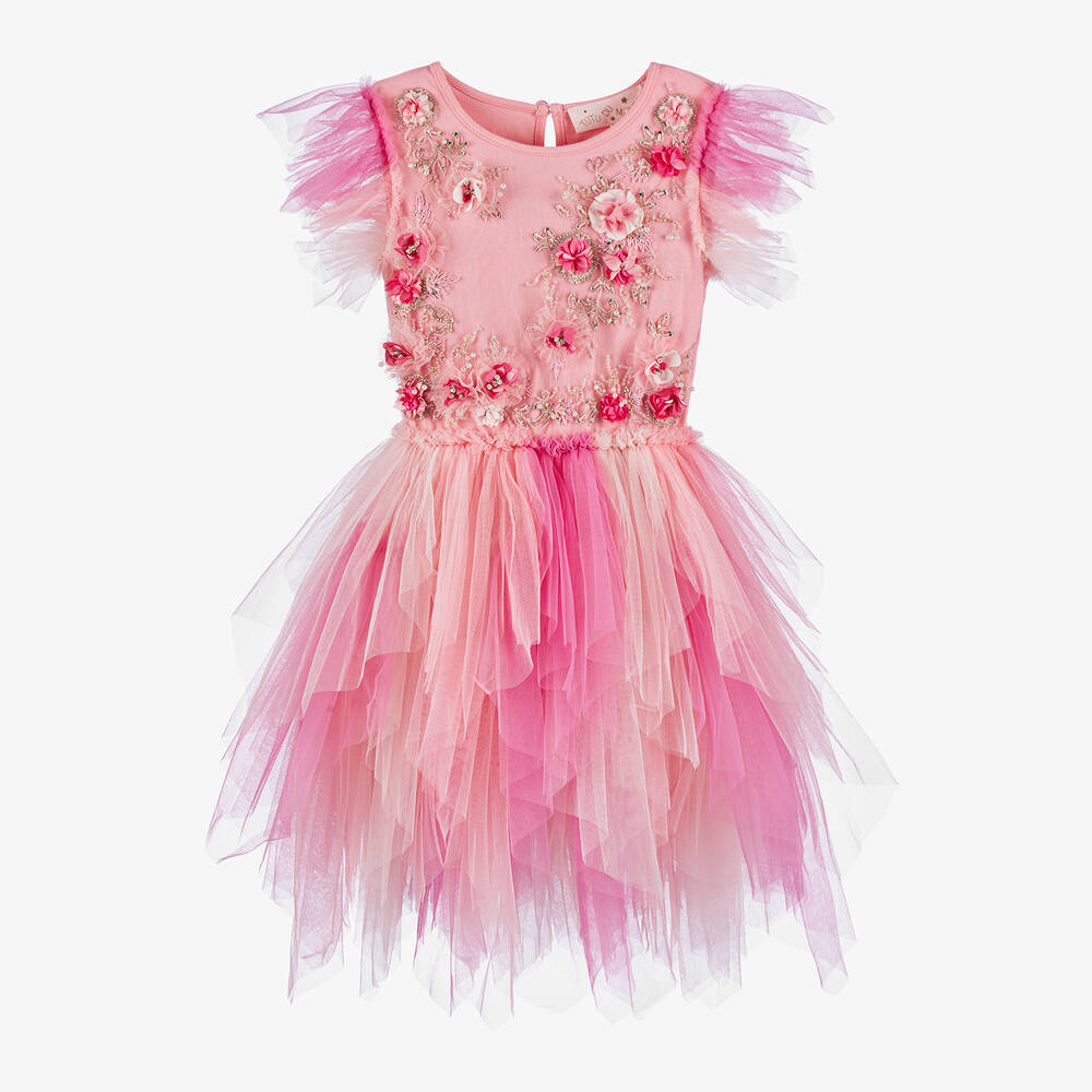 Tutu du Monde - Girls Pink Forest Fairy Tutu Dress | Childrensalon