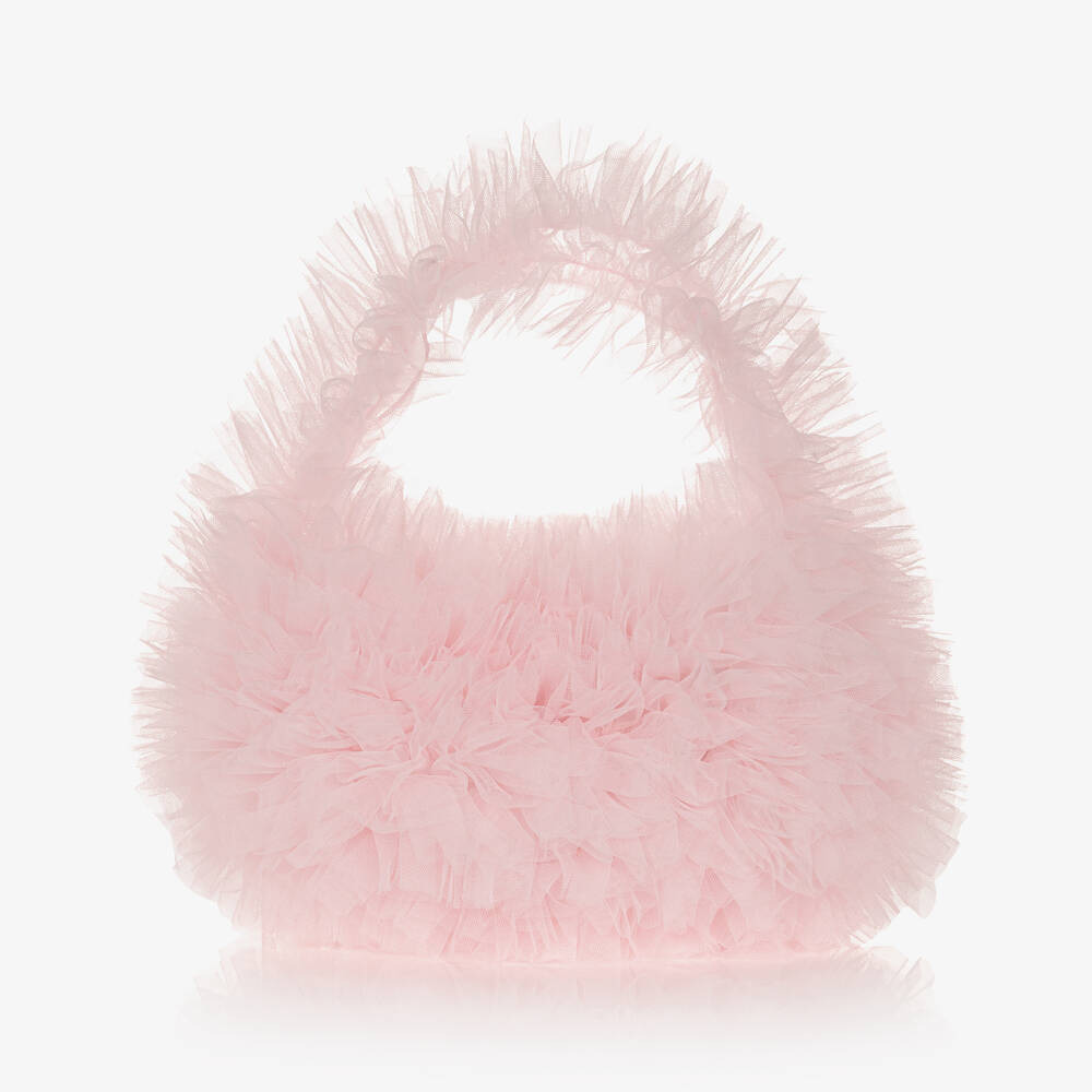 Tutu du Monde - Girls Pink Tulle Bag (28cm) | Childrensalon