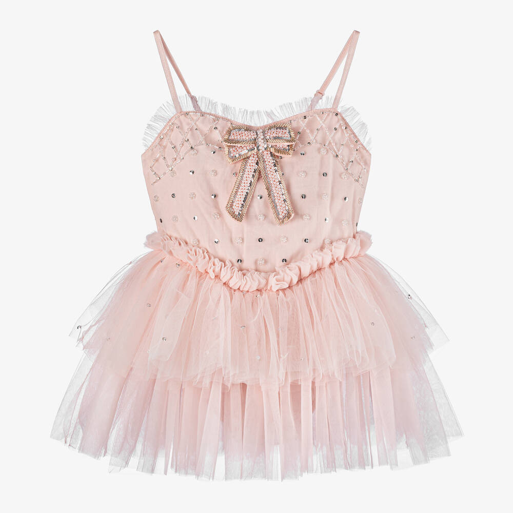Tutu du Monde - Girls Pink Tulle Ballerina Tutu Dress | Childrensalon