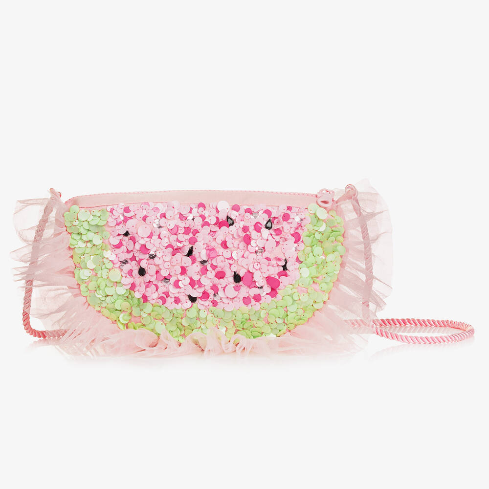 Tutu du Monde - Girls Pink Watermelon Bag (21cm) | Childrensalon