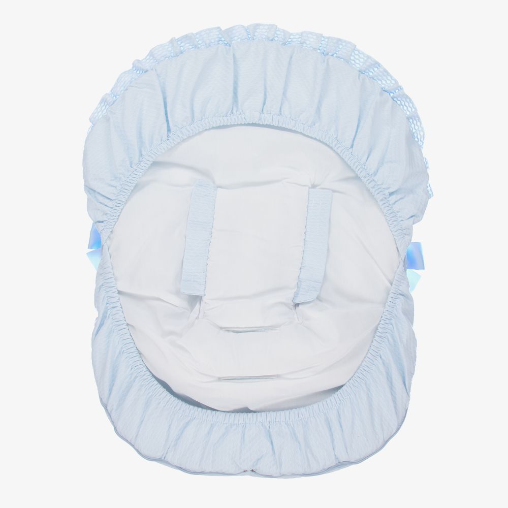 Uzturre - Blue Car Seat Baby Nest (75cm) | Childrensalon