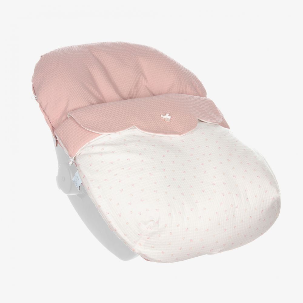Uzturre - Pink Car Seat Baby Nest (75cm) | Childrensalon