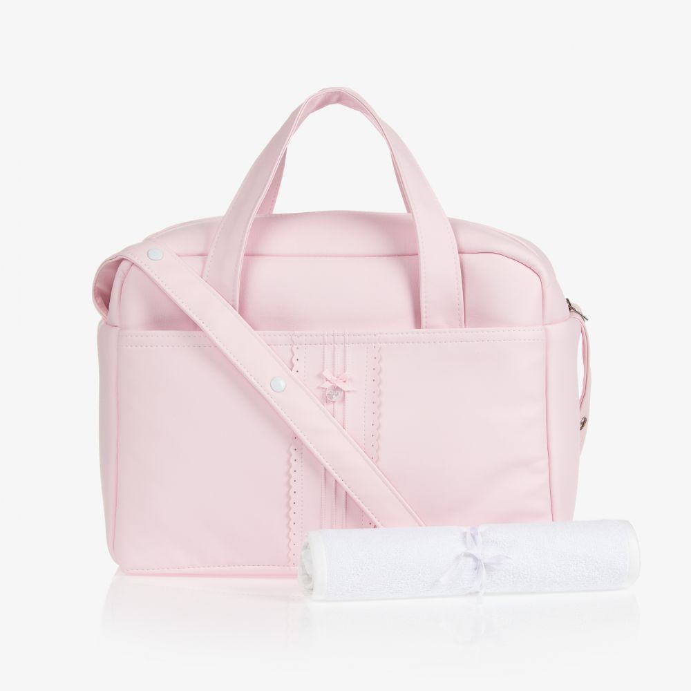 Uzturre - Розовая пеленальная сумка (40см) | Childrensalon
