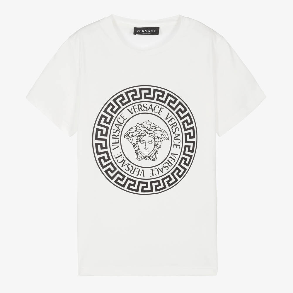 Versace - T-shirt blanc Ado garçon