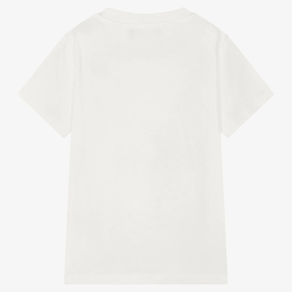 Versace - White Medusa Cotton T-Shirt | Childrensalon