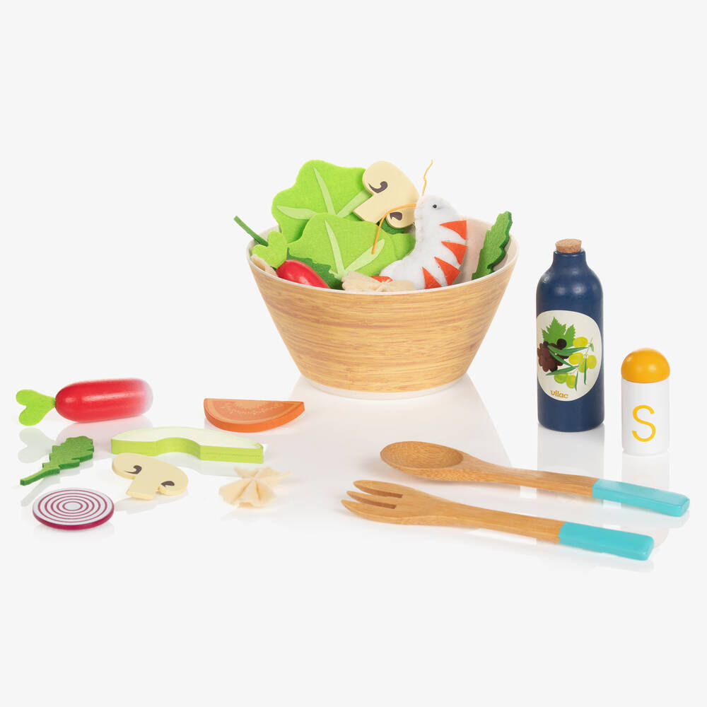 Vilac - Salad Kit Play Set (15cm) | Childrensalon