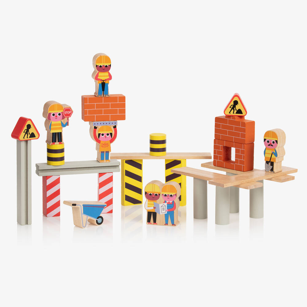 Vilac - لعبة توازن البناء خشب للأطفال (15 سم) | Childrensalon