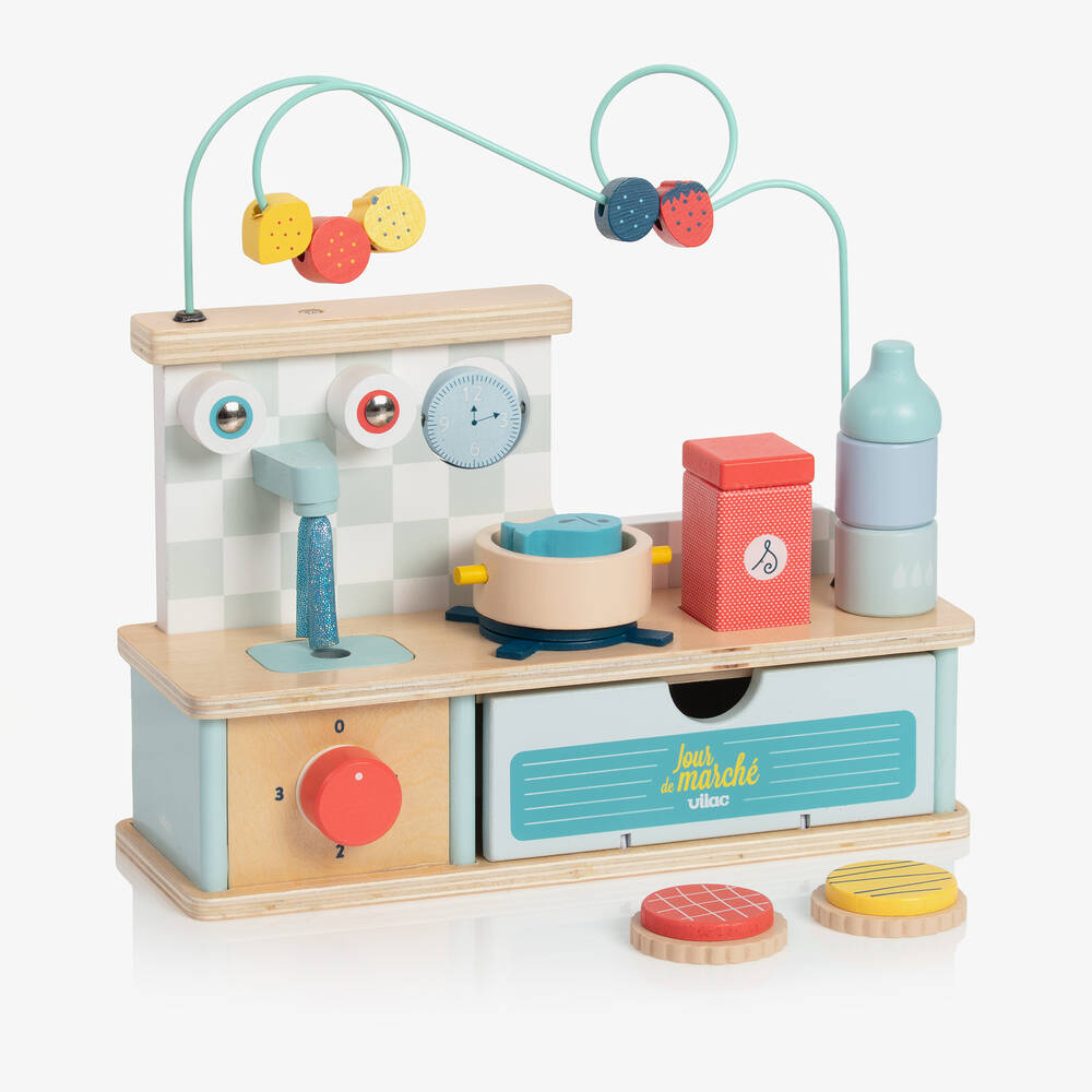 Vilac - Wooden Kitchen Activity Toy (28cm) | Childrensalon