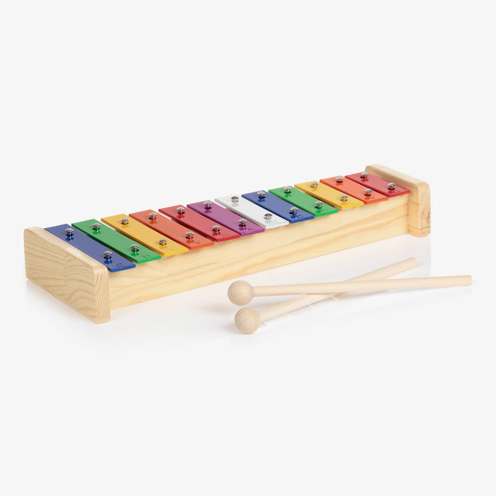 Vilac - Wooden Rainbow Xylophone (33cm) | Childrensalon