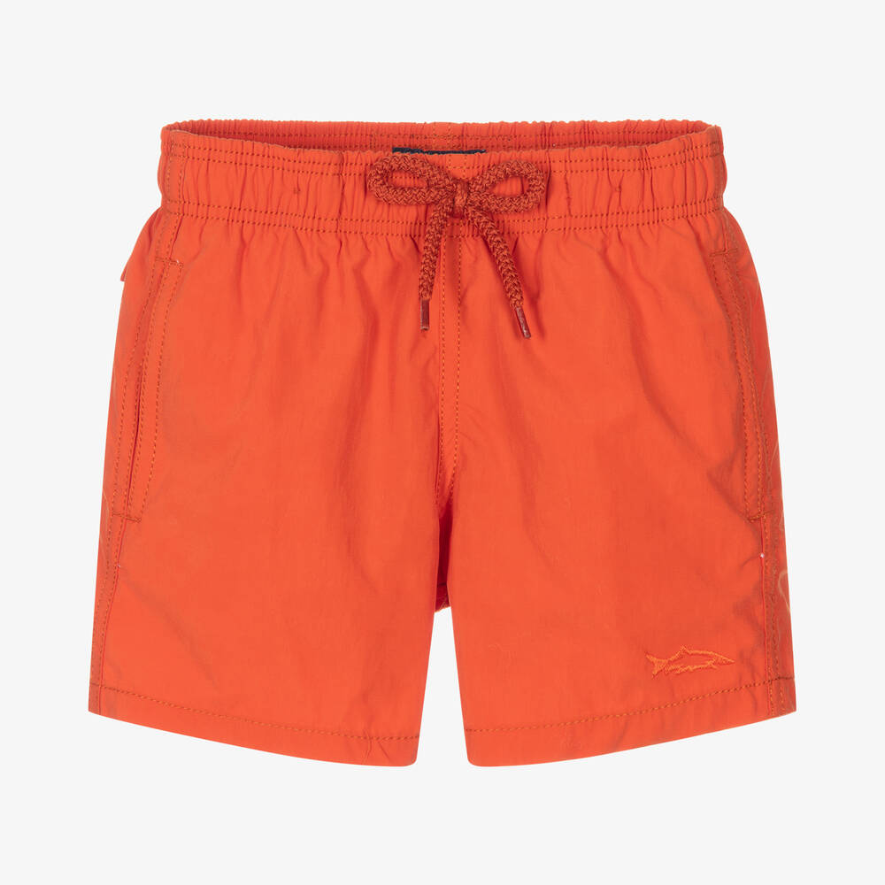 Vilebrequin - Оранжевые плавки-шорты для мальчиков | Childrensalon