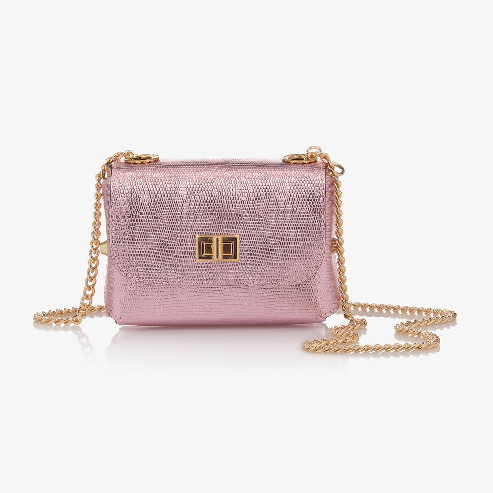 Zaccone - Розовая сумка через плечо для девочек (14см) | Childrensalon
