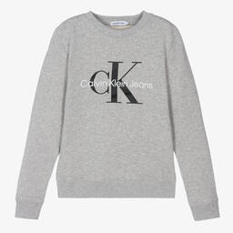 Calvin Klein Jeans | Sweatshirt Logo Childrensalon - Blue Monogram Teen
