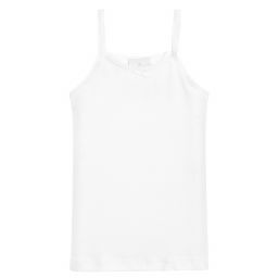 Diacar - Girls White Camisole Vest | Childrensalon
