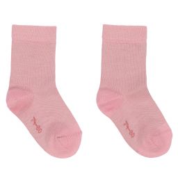 Falke - Pink Cotton Baby Socks | Childrensalon