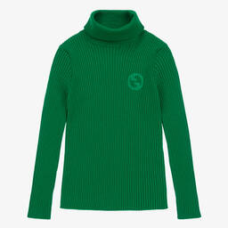 Gucci round-neck knit jumper - Green