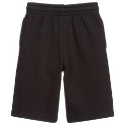 boys black lacoste shorts