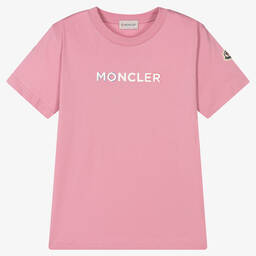 Cotton Jersey T Shirt in Blue - Moncler Enfant