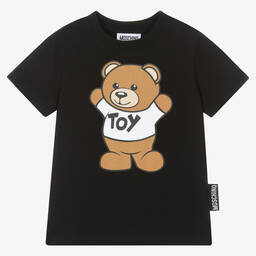 Moschino Kid-Teen - Orange Teddy Bear T-Shirt