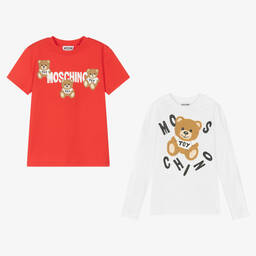 Moschino Teddy Bear set of 2 jersey T-shirts