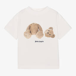 BEAR CLASSIC T-SHIRT in grey - Palm Angels® Official