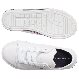 tommy hilfiger white canvas shoes