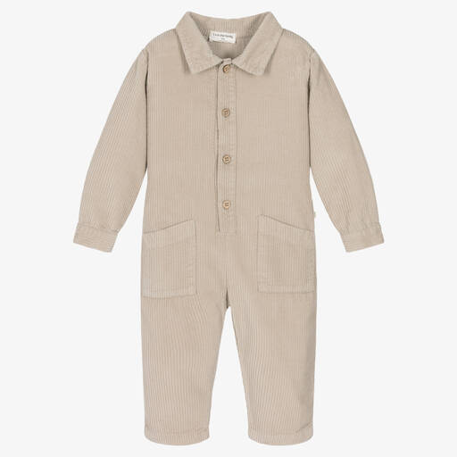 1 + in the family-Beiger Cord-Jumpsuit | Childrensalon