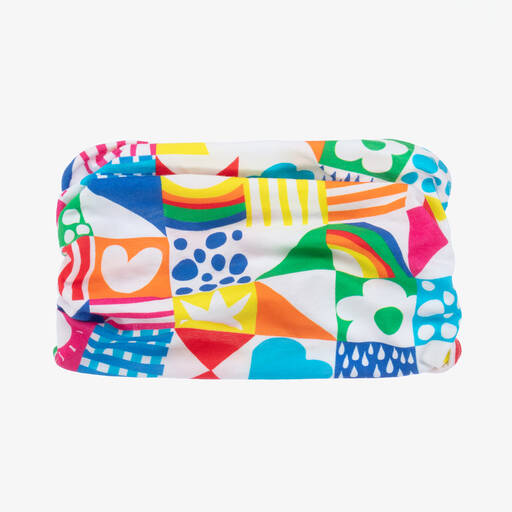 Agatha Ruiz de la Prada-Girls Multicoloured Cotton Bandana Headband | Childrensalon